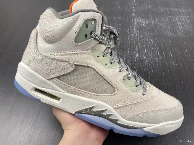 Rep TBK Jordan FD9222-180 Retro 5 Orewood Air SE Craft Light Brown 0426